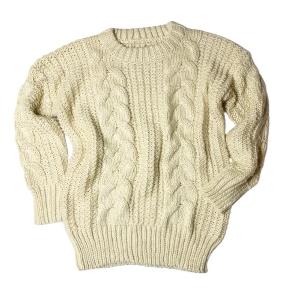 UNIF Chunky Oversize Cable Knit Sweater — XS - Picture 6 of 11